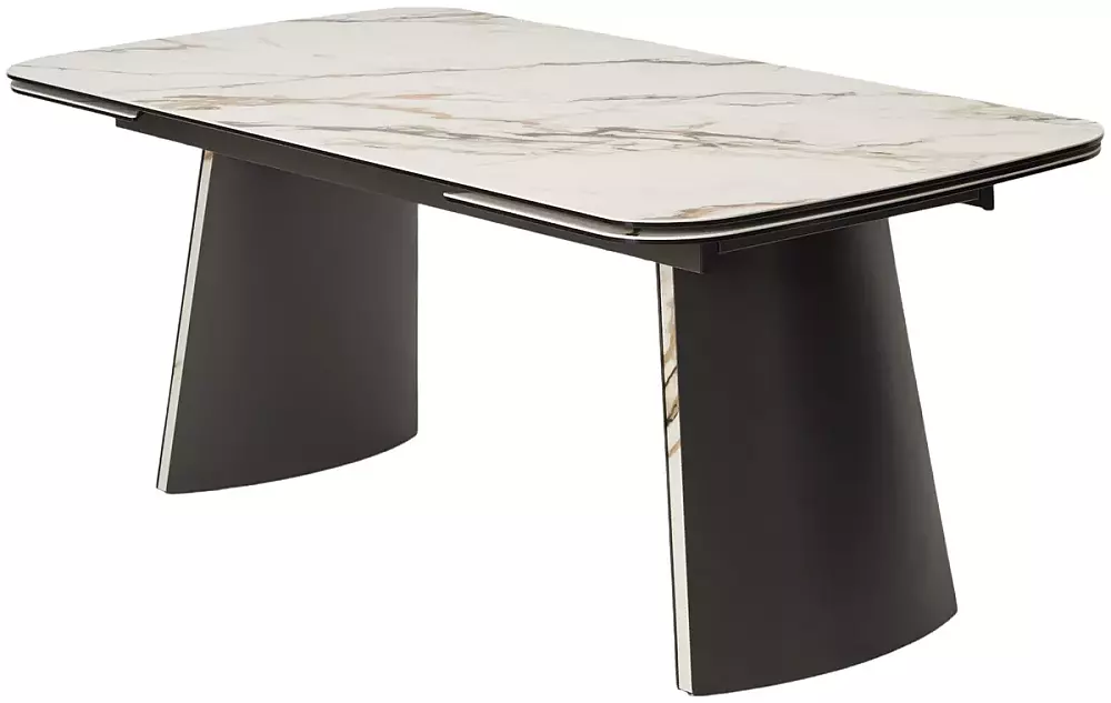 Стол VALDEMAR 180 KL-188 итальянская керамика стекло каркас темно-серыйKl-188 DISAUR 114795₽