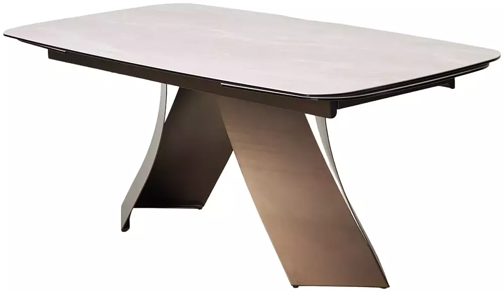 Стол YON 180 TL-109 испанская керамика Шоколадное золото каркас DISAUR 126500₽