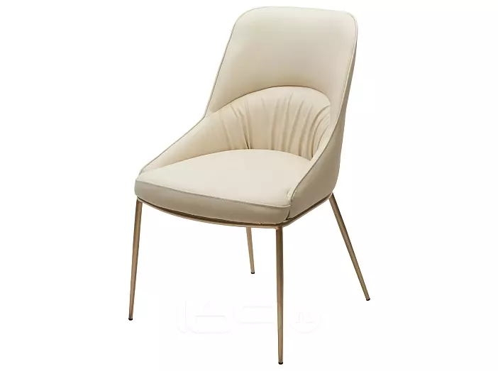 Стул ABRIOLA Milk Ti-02, PU / шампань, ®DISAUR