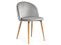 Стул Aldo grey/wood