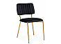 Стул Armond black/gold