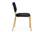 Стул Armond black/gold