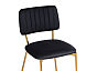Стул Armond black/gold