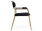 Стул Aspen black/gold