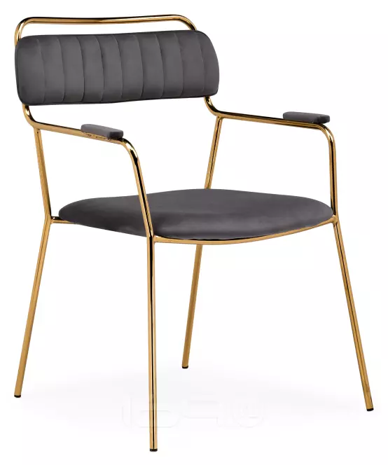 Стул Aspen dark gray/gold