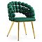 Стул Ball green/gold