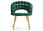 Стул Ball green/gold