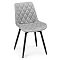 Стул Баодин К крутящийся светло-серый/черный