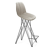 

Стул барный SHT-ST29-C1/S66 лунный камень/чёрный муар, Лунный камен;чёрный муар