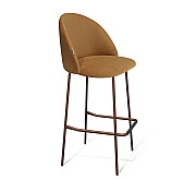 

Стул барный SHT-ST35/S29 горчичный/медный металлик