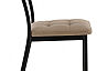 Стул Бекал латте/черный матовый