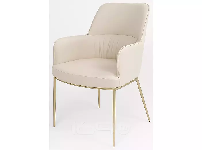 Стул BRUNO Milk Ti-02, PU / шампань, ®DISAUR