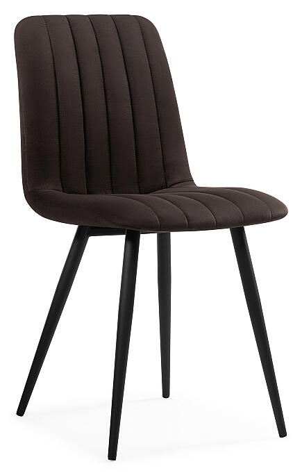 

Стул Дани коричневый/черный