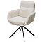Стул DAREM Белый вельвет Davis lincoln-03n / черный каркас, ®DISAUR
