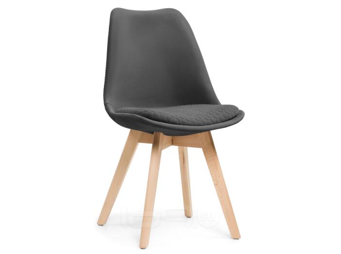 Стул деревянный Bonuss dark gray/wood