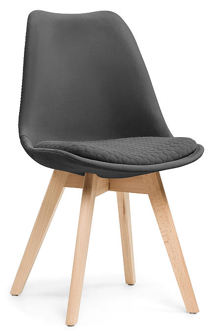 

Стул деревянный Bonuss dark gray/wood
