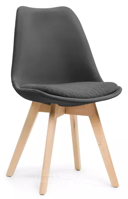 Стул деревянный Bonuss dark gray/wood