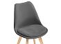 Стул деревянный Bonuss dark gray/wood