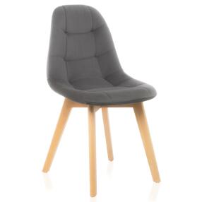 Стул деревянный Filip dark gray/wood