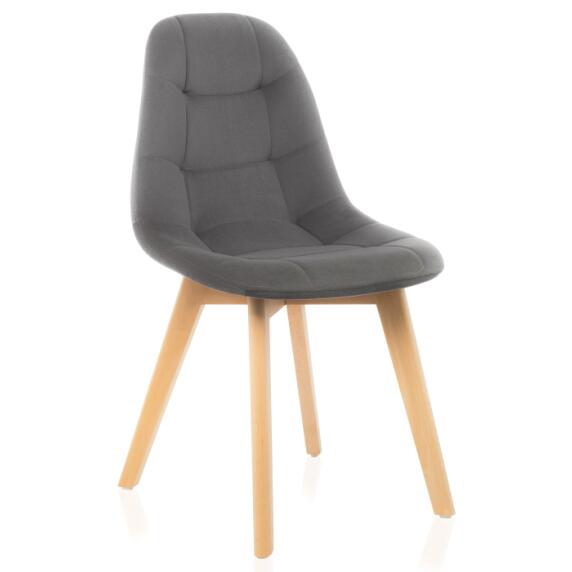 Стул деревянный Filip dark gray/wood