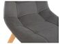Стул деревянный Filip dark gray/wood