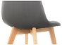 Стул деревянный Filip dark gray/wood