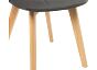 Стул деревянный Filip dark gray/wood