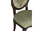Стул деревянный Инои ткань soprano nefrit / ромб / миланский орех старение