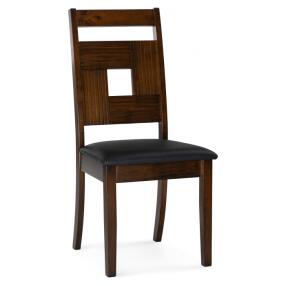 Стул деревянный Kubik dirty oak/black