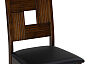 Стул деревянный Kubik dirty oak/black