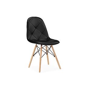 Стул деревянный Kvadro 1 black/wood