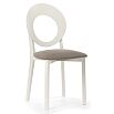 Стул деревянный Марти ткань MR 27 / слоновая кость