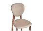 Стул деревянный Вакимо ткань tenerife beige / миланский орех