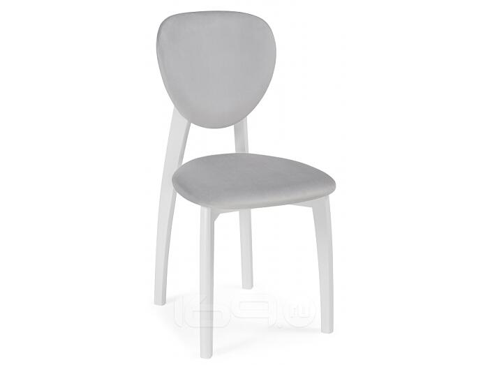 Стул деревянный Вакимо ткань tenerife silver / белый