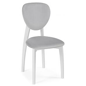 Стул деревянный Вакимо ткань tenerife silver / белый