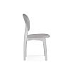 Стул деревянный Вакимо ткань tenerife silver / белый