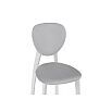 Стул деревянный Вакимо ткань tenerife silver / белый