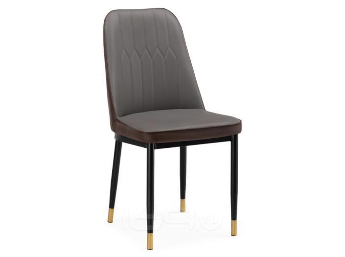 Стул Flor gray/brown/black