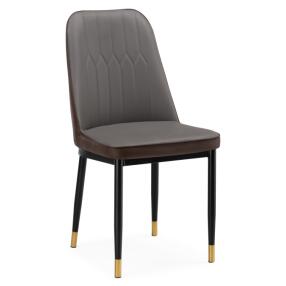 Стул Flor gray/brown/black