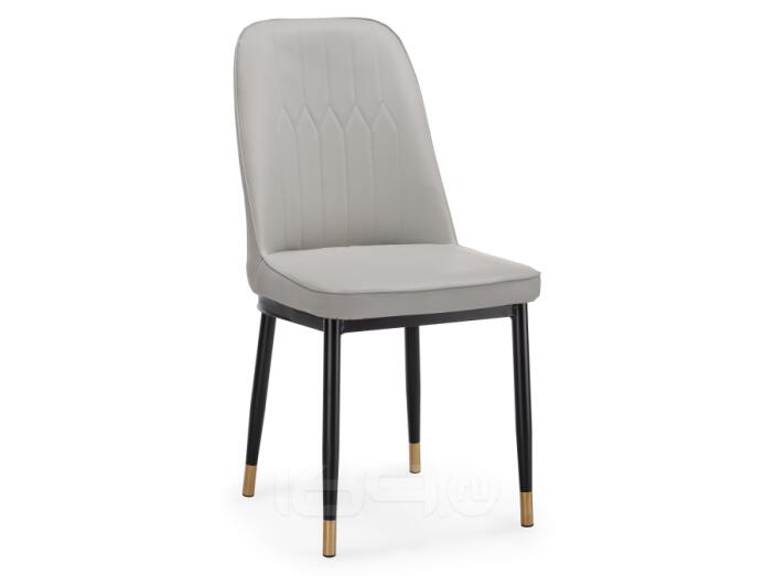 Стул Flor light gray/black
