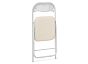 Стул Fold 1 складной beige/white