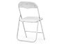 Стул Fold 1 складной white/white