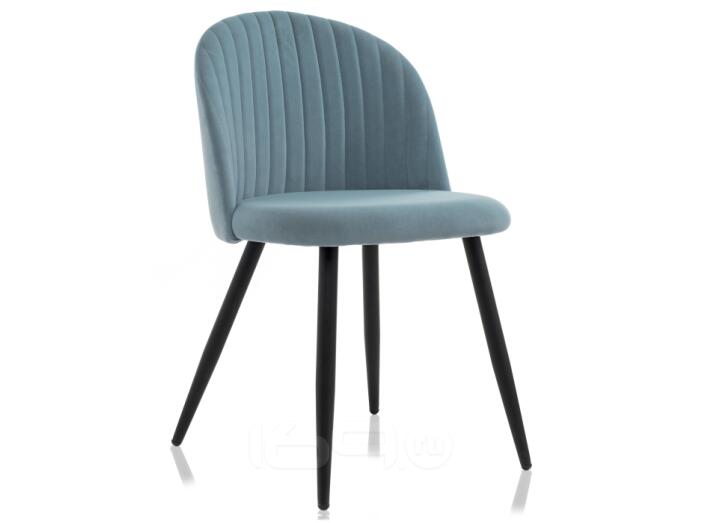 Стул Gabi 1 light blue/black