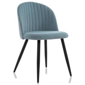 Стул Gabi 1 light blue/black
