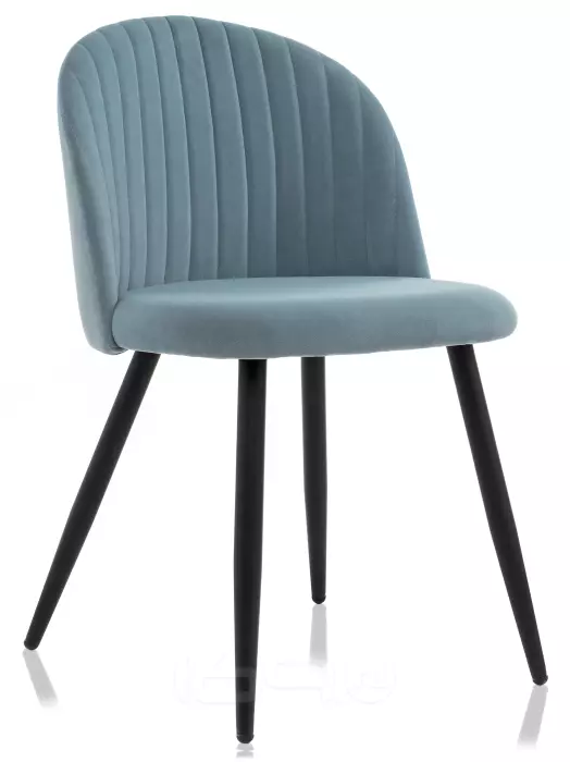 Стул Gabi 1 light blue/black