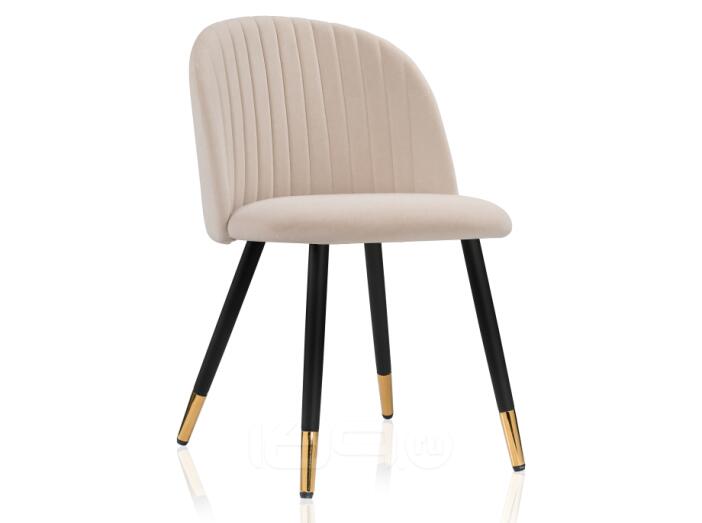 Стул Gabi beige/black/gold