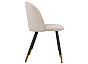 Стул Gabi beige/black/gold