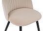 Стул Gabi beige/black/gold