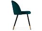 Стул Gabi green/black