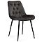 Стул Гояр графитовый/черный глянец